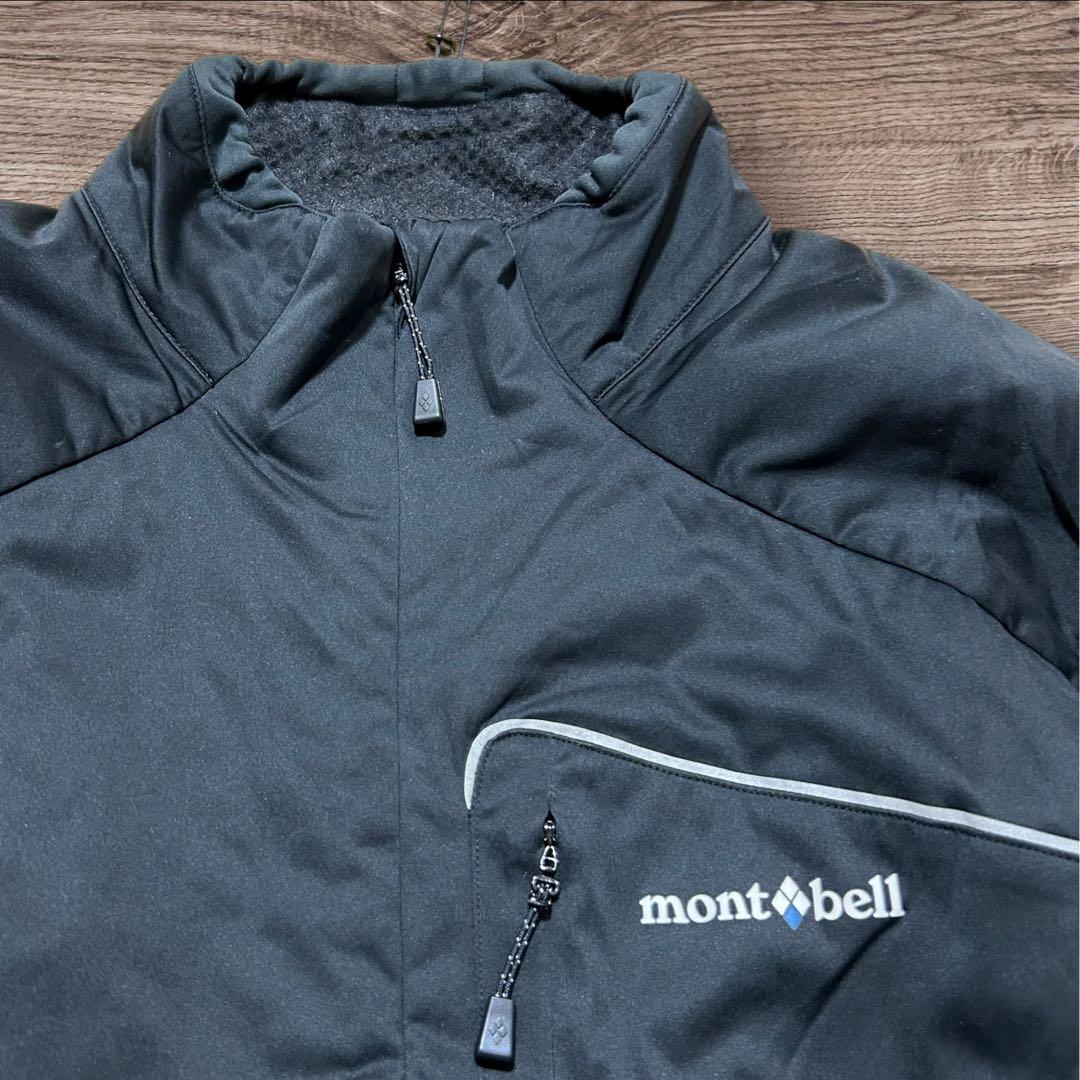 モンベル　mont-bell サーマライドジャケット ブラック　収納袋付き　XL