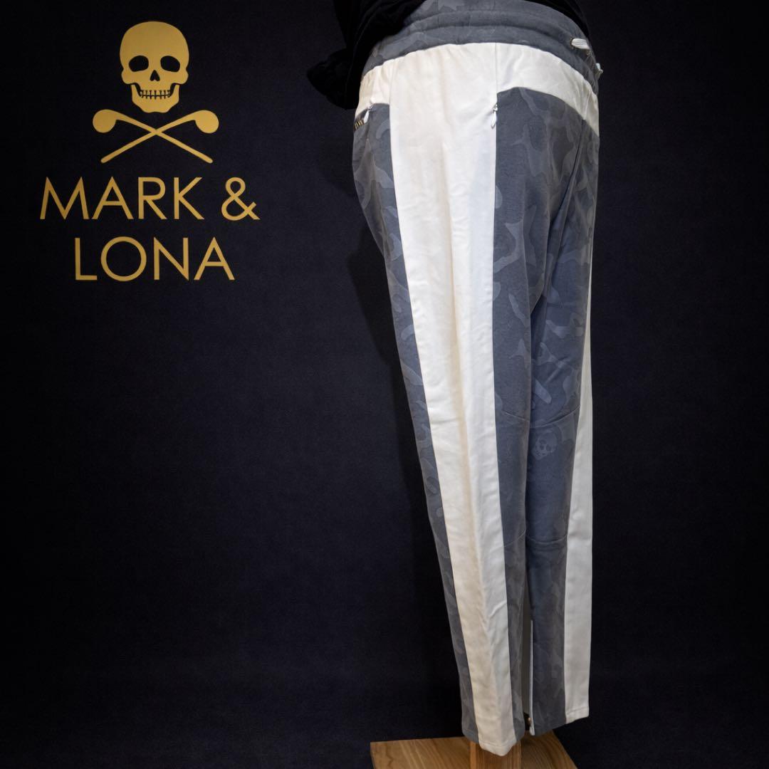 【新品タグ付】MARK&LONAマークアンドロナ カモフラ柄 ゴルフパンツ M