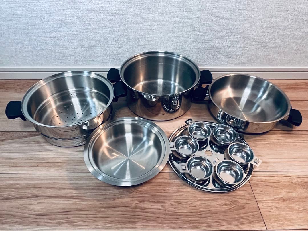 【中古】Amway クィーンクック 6L シチューパンセット