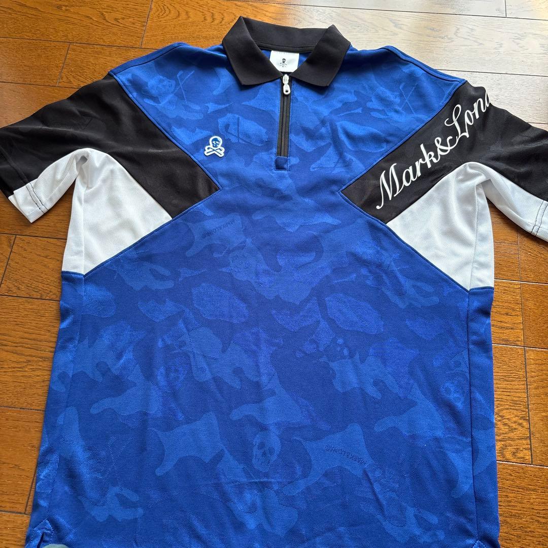 ⭐️正規品⭐️マークアンドロナ 迷彩柄ポロシャツ