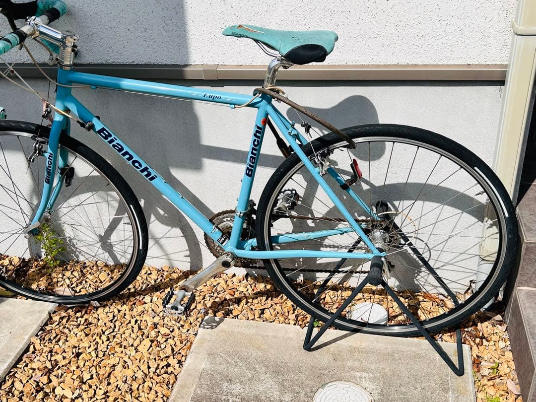 Bianchi Lupo 水色 ロードバイク