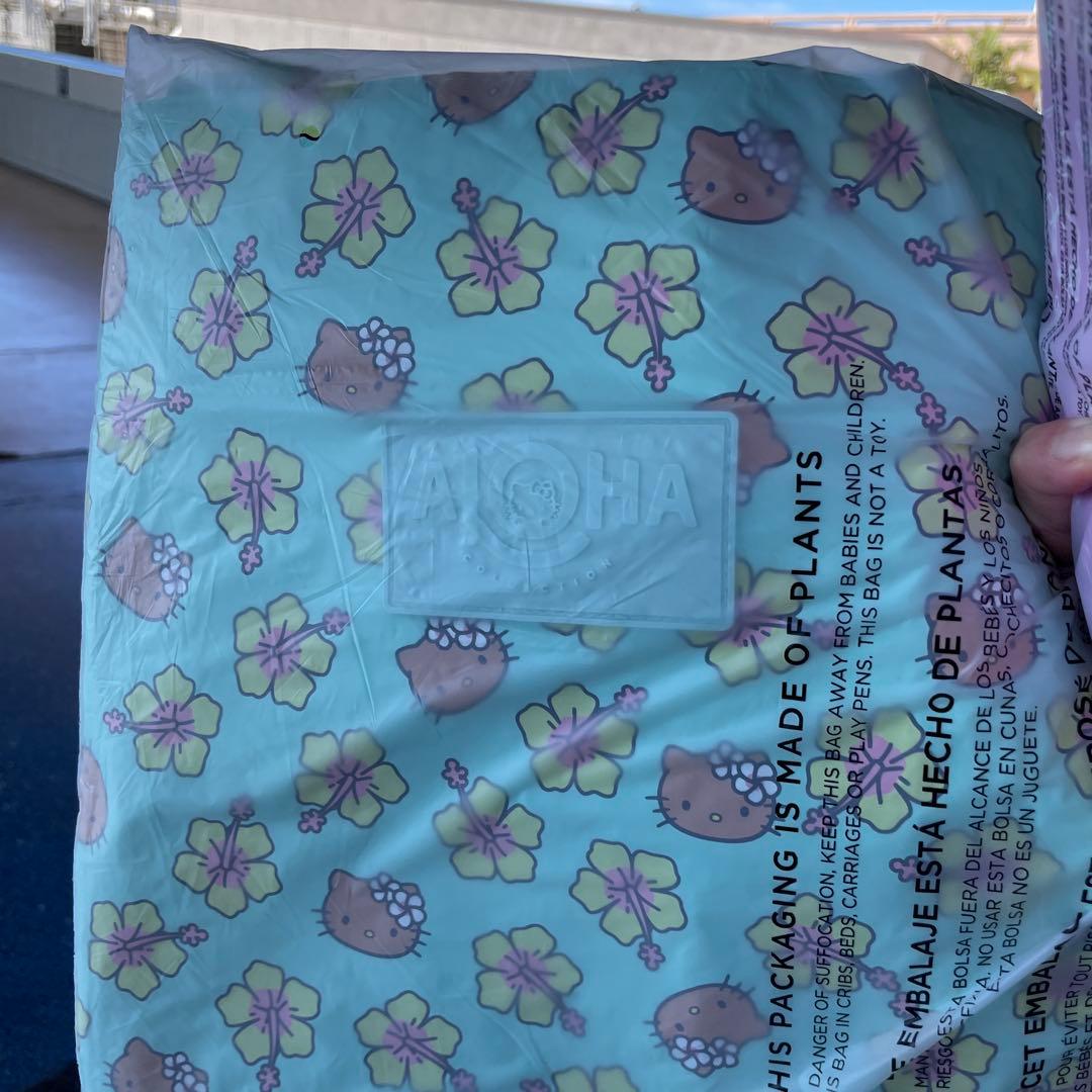 Aloha ハイビスカス柄トートバッグ