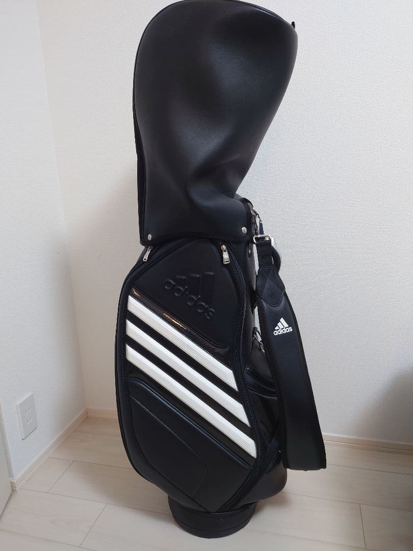 adidas ゴルフキャディバッグ ブラック