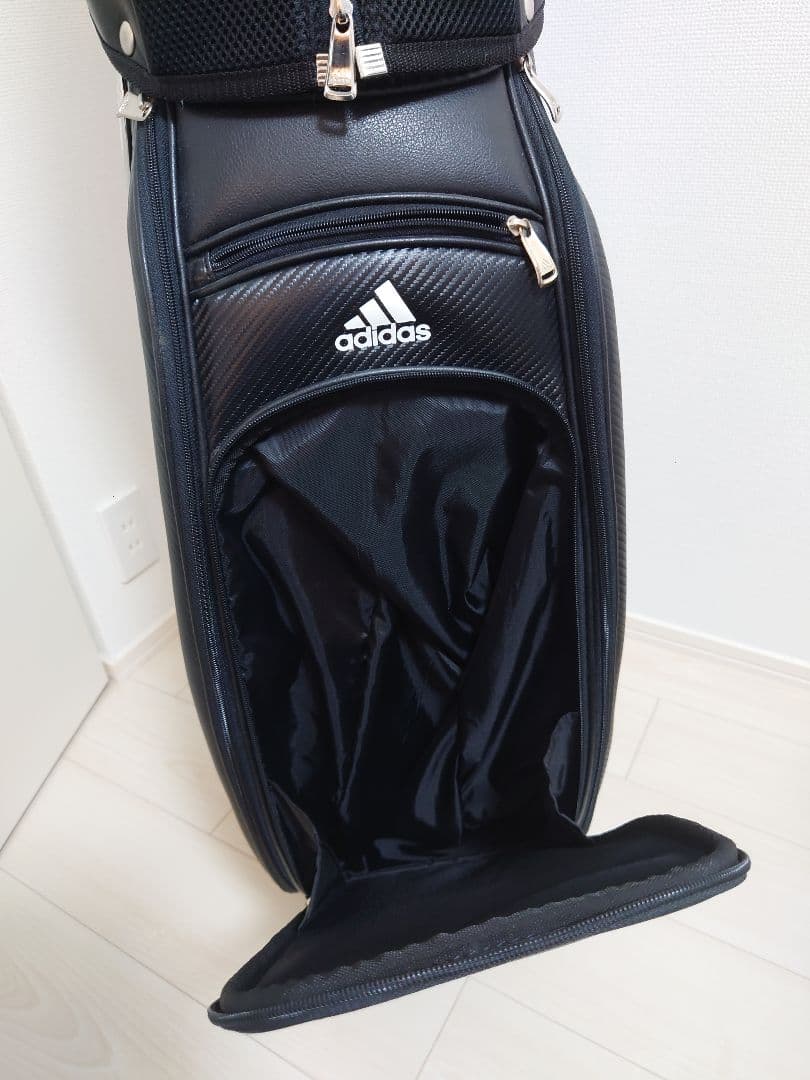 adidas ゴルフキャディバッグ ブラック