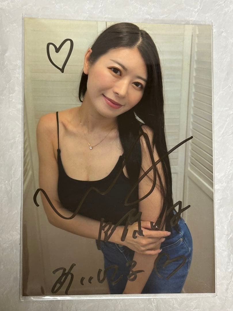 篠原いよ　3点セット　直筆サイン入りチェキ　直筆サイン入り生写真　コメント付