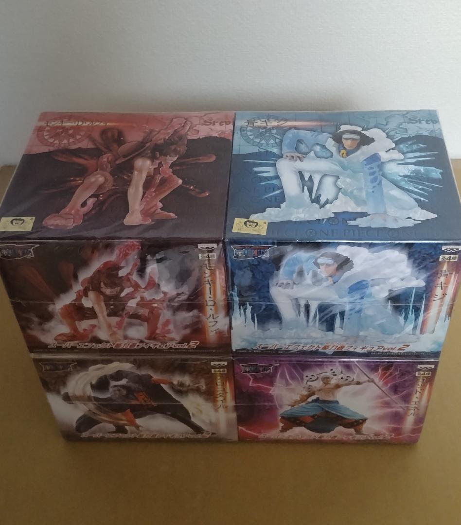 ワンピース　スーパーエフィクト能力者フィギュア vol.2 全4種セット