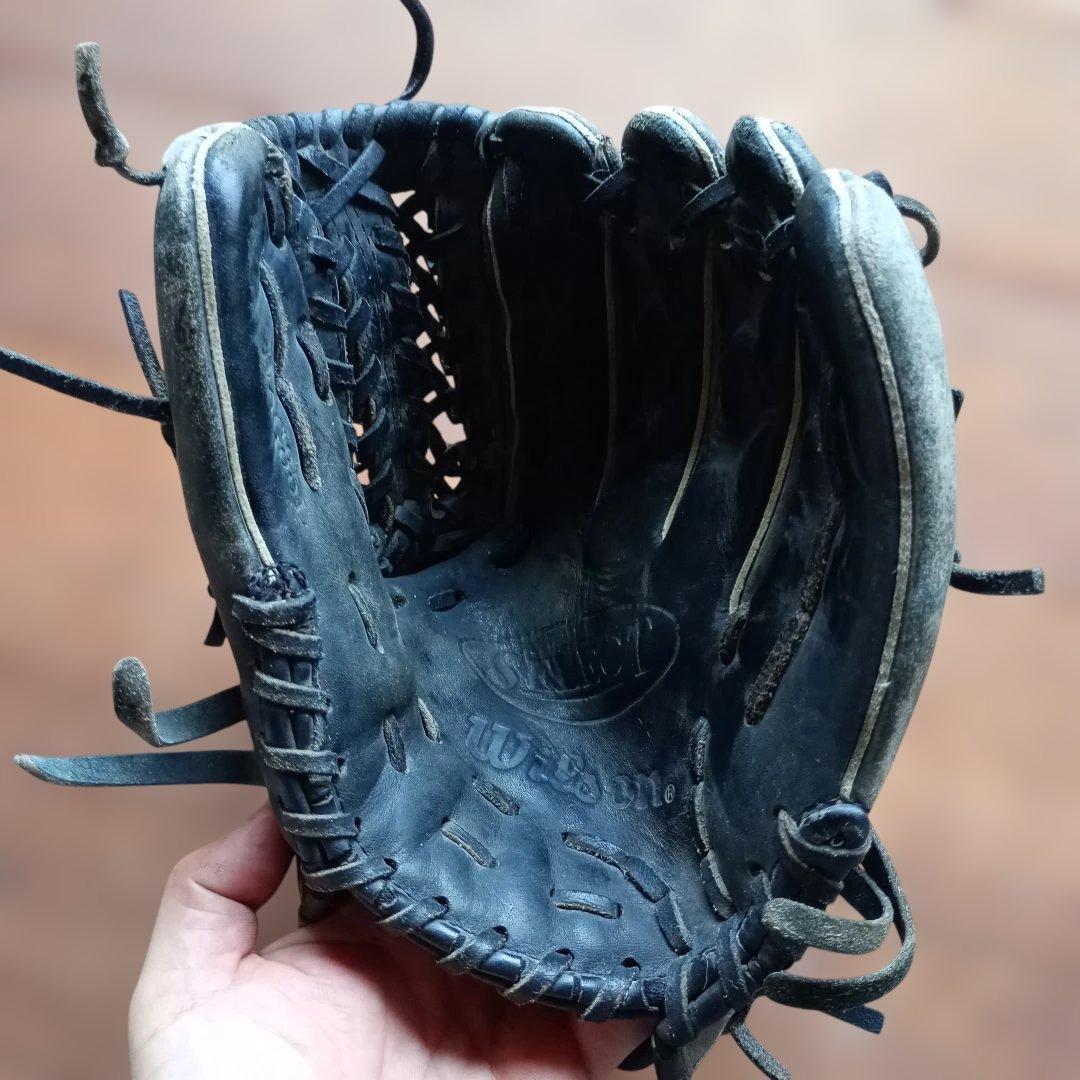 Wilson RAG85L 野球グローブ 黒　01-02