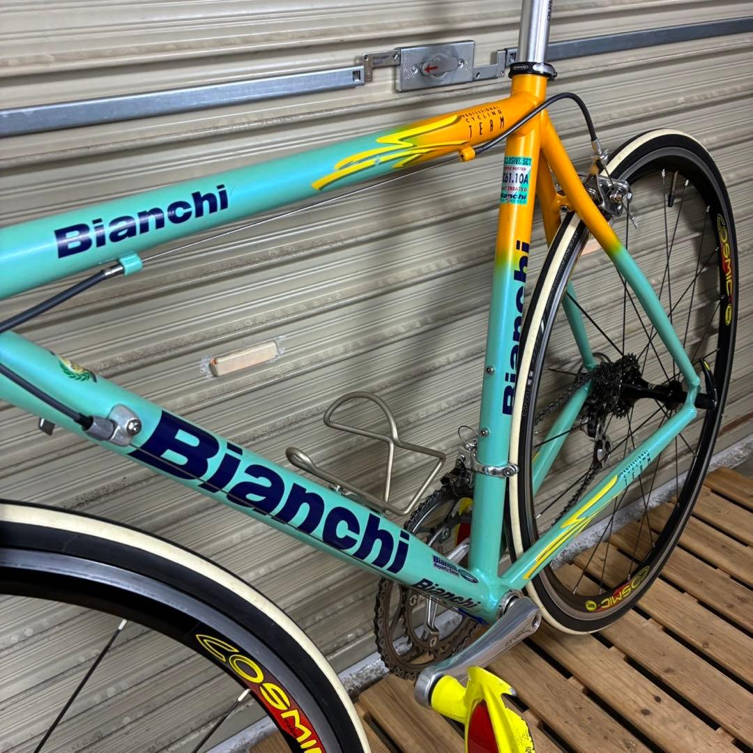 【送料込】Bianchi Mega Pro XL ロードバイク　希少　レア