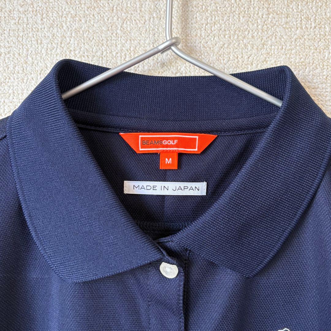 【極美品】ビームスゴルフ ディズニーコラボ ポロシャツ ドナルドダック M
