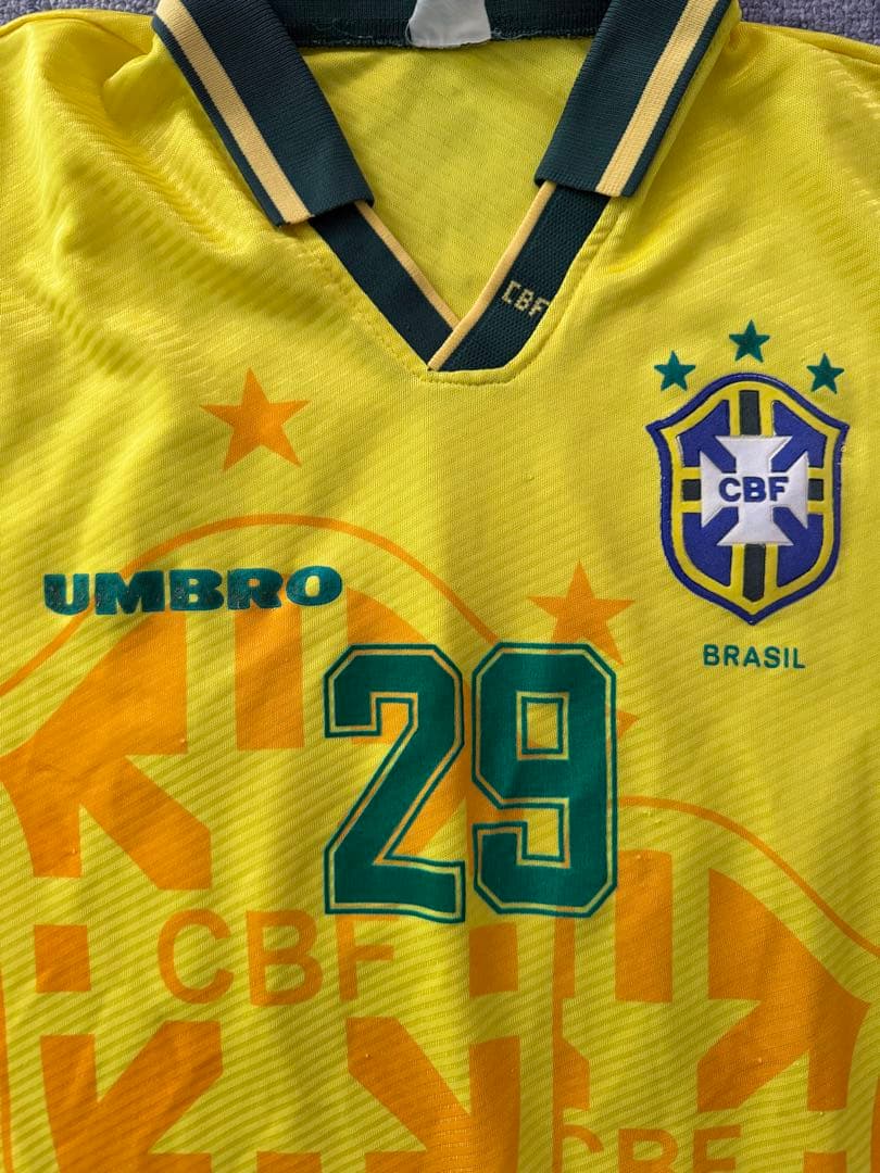 UMBRO ブラジル代表 サッカーユニフォーム 29番 90s Lサイズ