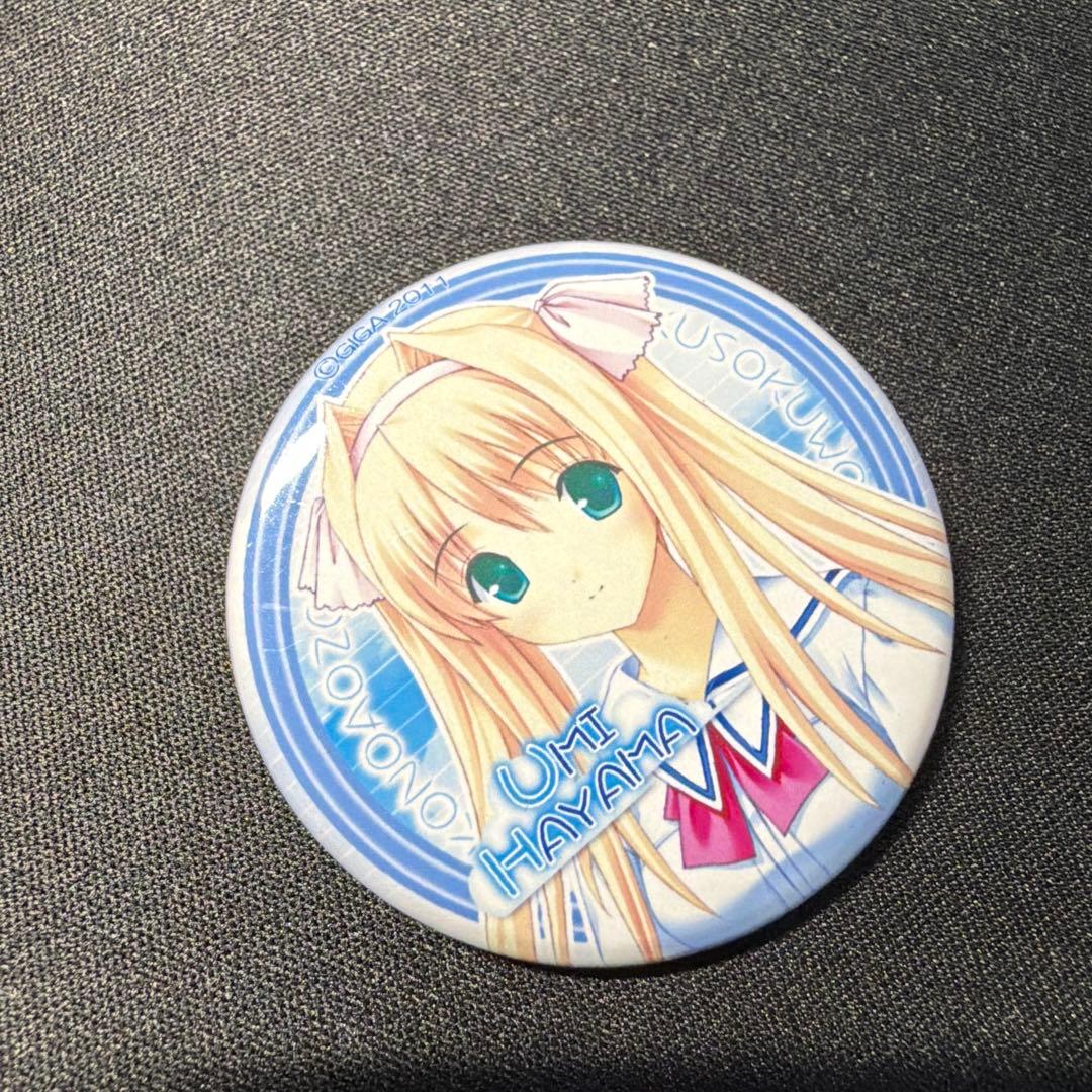 この青空に約束を　羽山海己　缶バッジ　希少