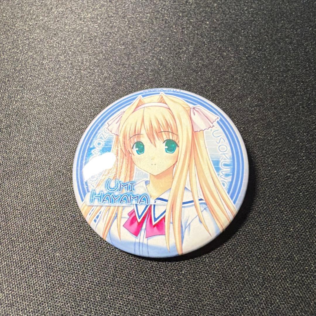 この青空に約束を　羽山海己　缶バッジ　希少