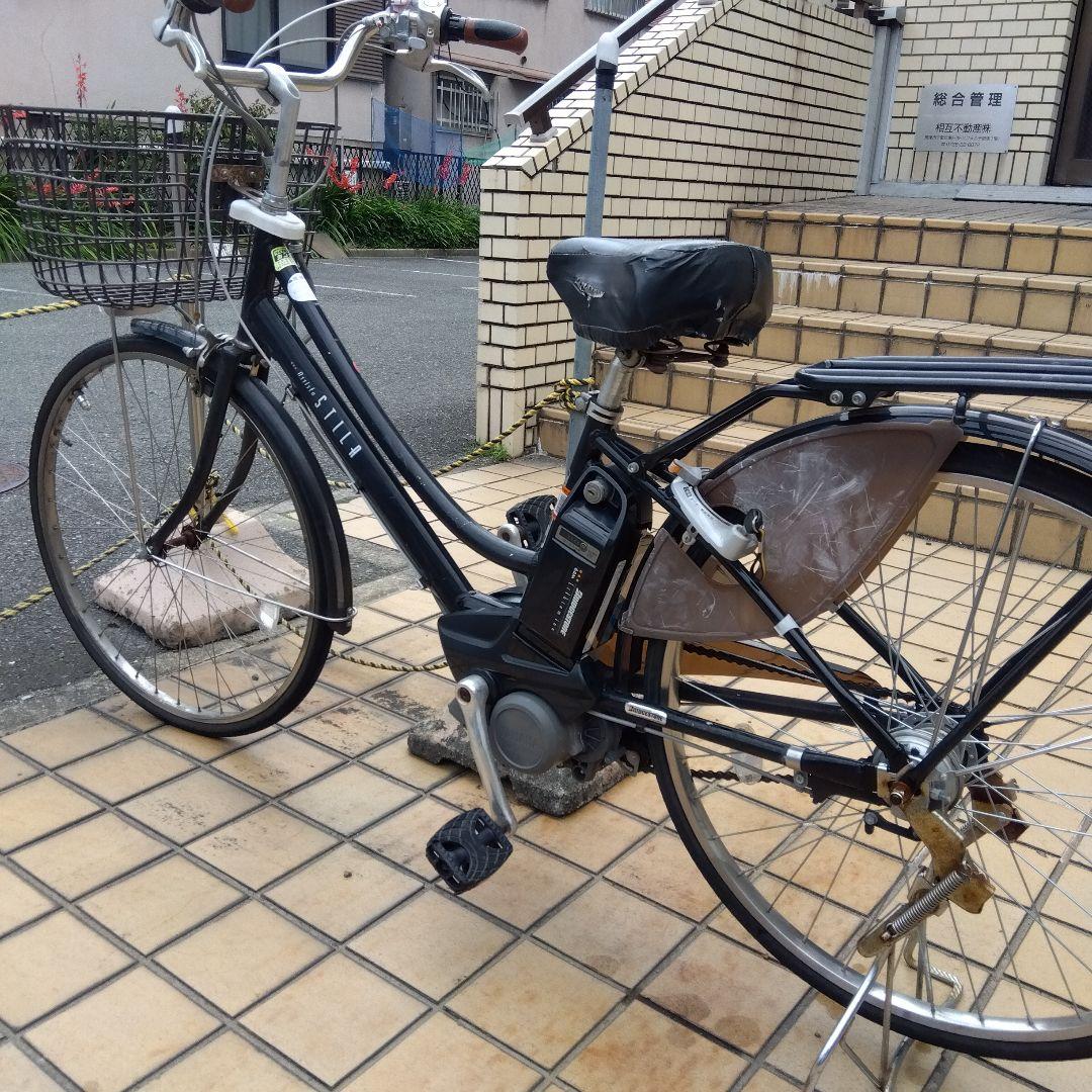 引き取り限定　北摂　ブリジストン 電動アシスト自転車 　ジャンク品