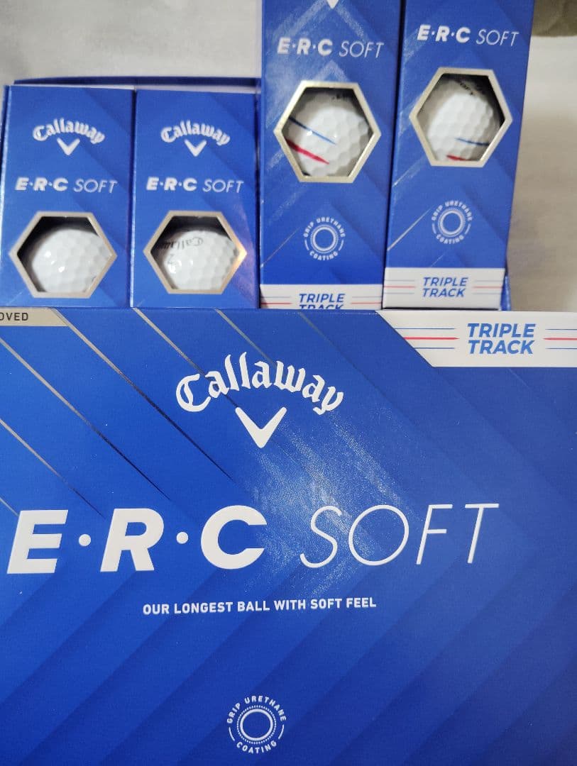 Callaway ERC SOFT 25 TRPLTRK 12球　ホワイト