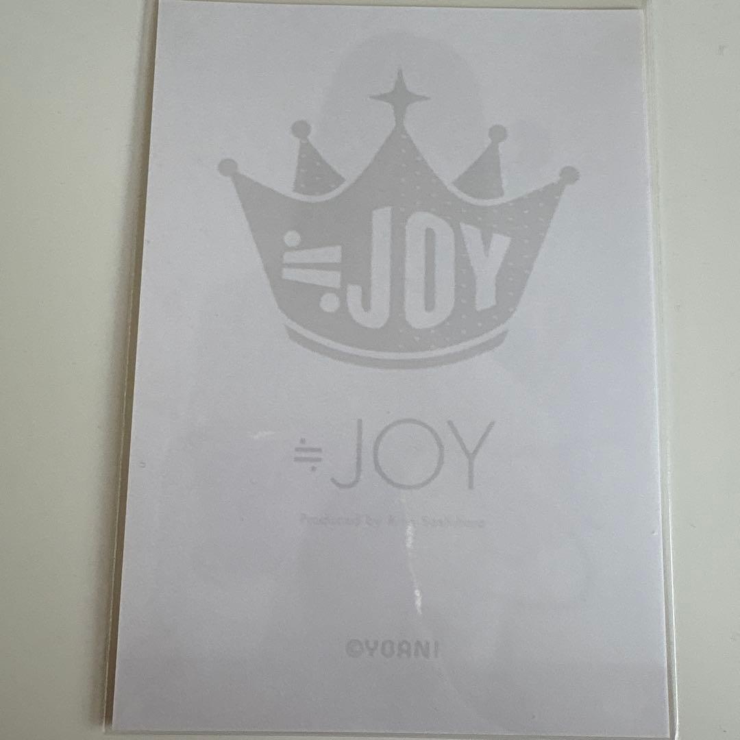 ≒JOY ニアジョイ 電話番号教えて！　生写真　直筆　チュウ　市原愛弓