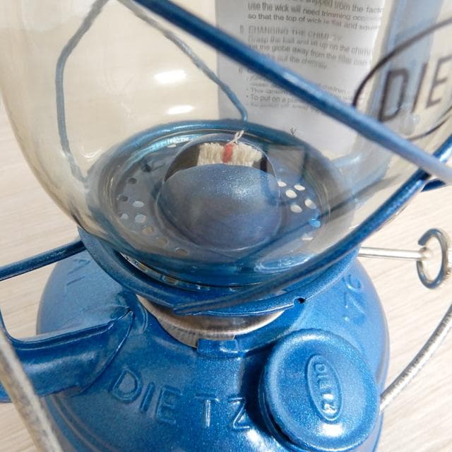 純正バーナー付 Dietz 76 オリジナル Blue ブルー デイツ ランタン