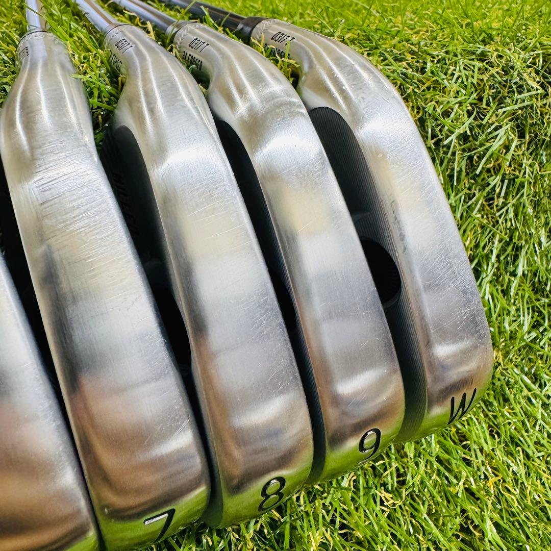 美品【左利き】PXG 0317T 3X FORGED アイアンセット 6本