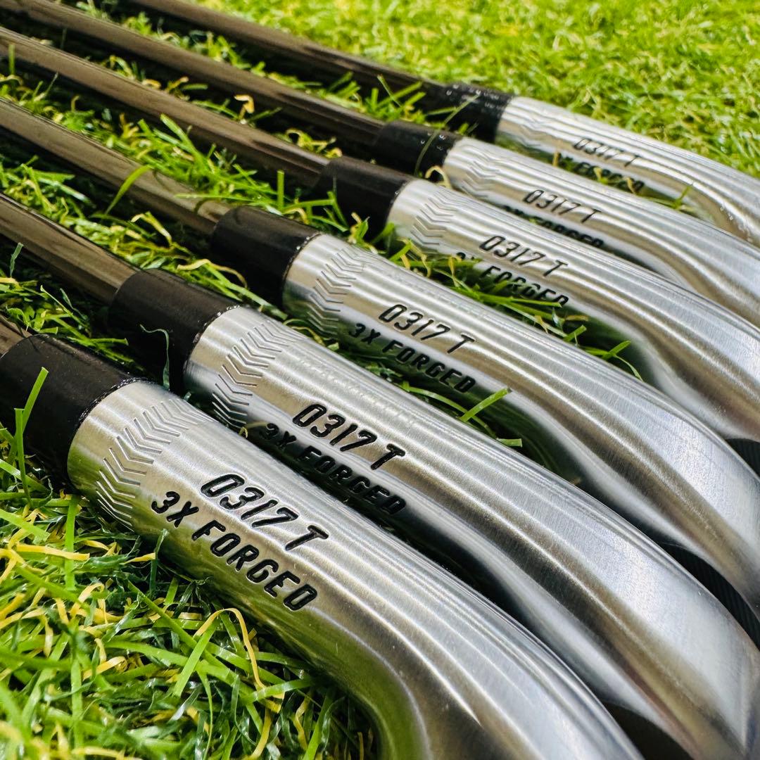 美品【左利き】PXG 0317T 3X FORGED アイアンセット 6本