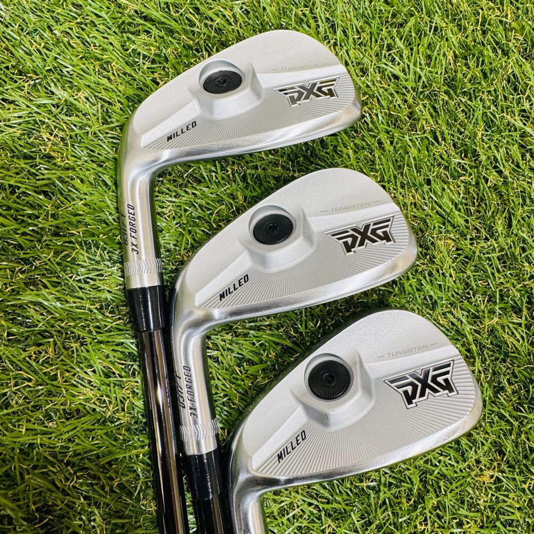 美品【左利き】PXG 0317T 3X FORGED アイアンセット 6本