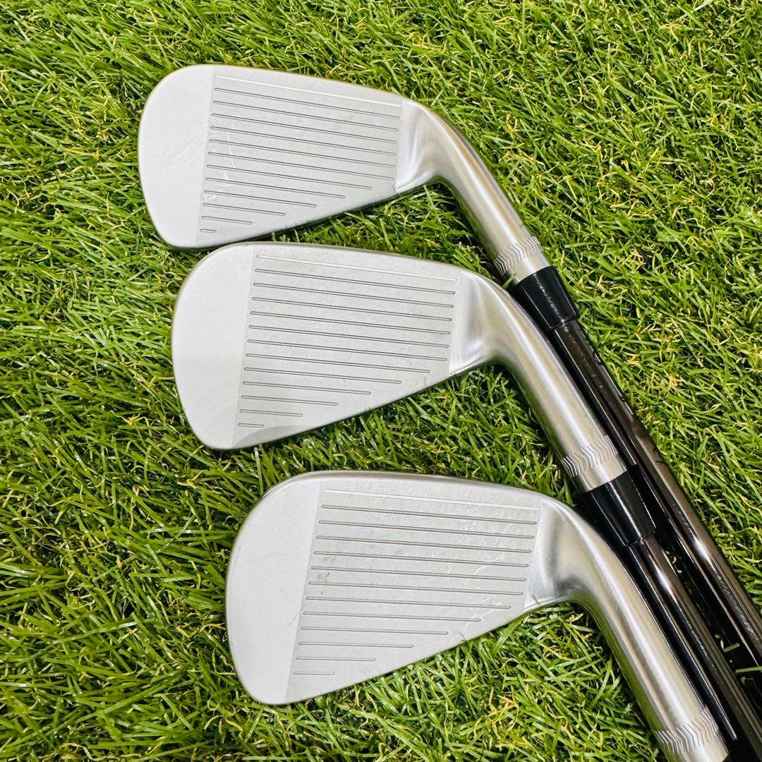 美品【左利き】PXG 0317T 3X FORGED アイアンセット 6本