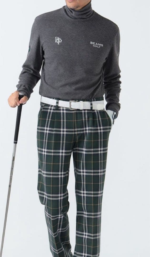 の*た様 BEAMS GOLF スフィダンテ タートルネックシャツ　ビームスゴル