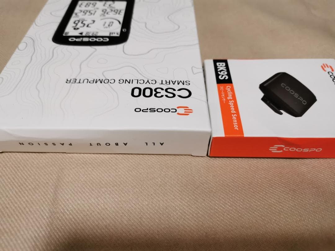 COOSPO サイコン+センサー セット CS300 BK9S BK9C