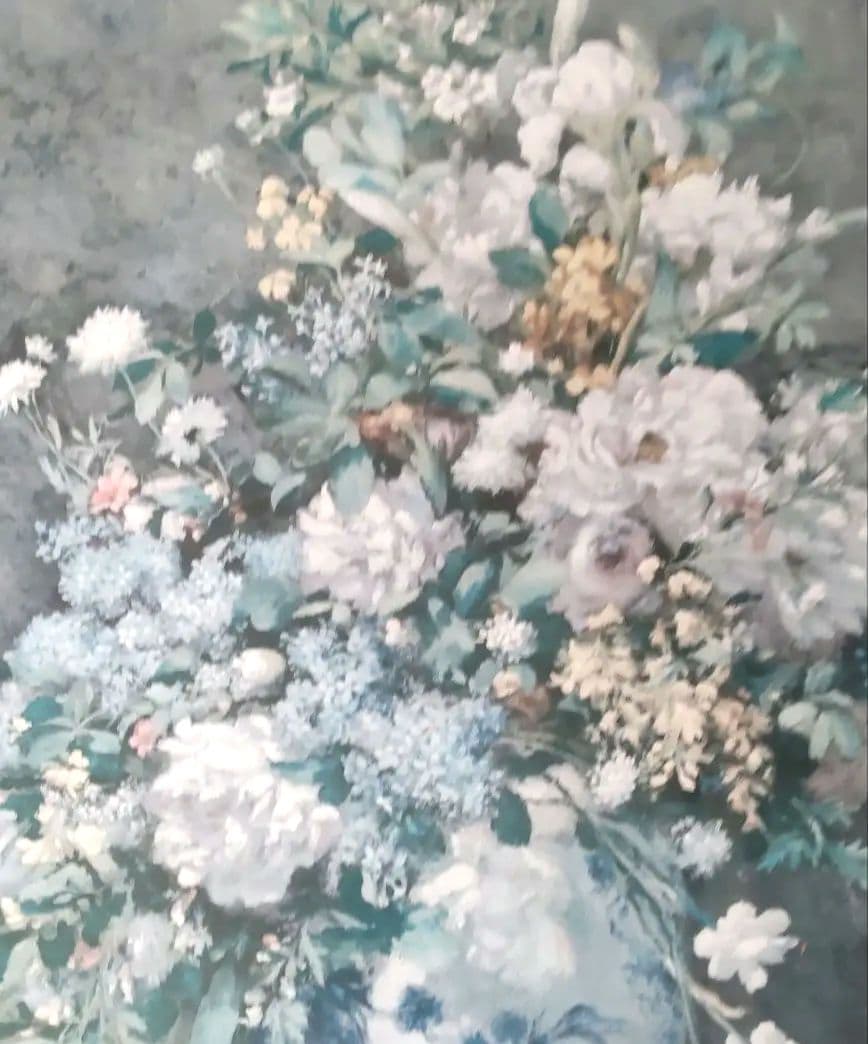 Renoir ルノワール　春の花束　複製画　額入り