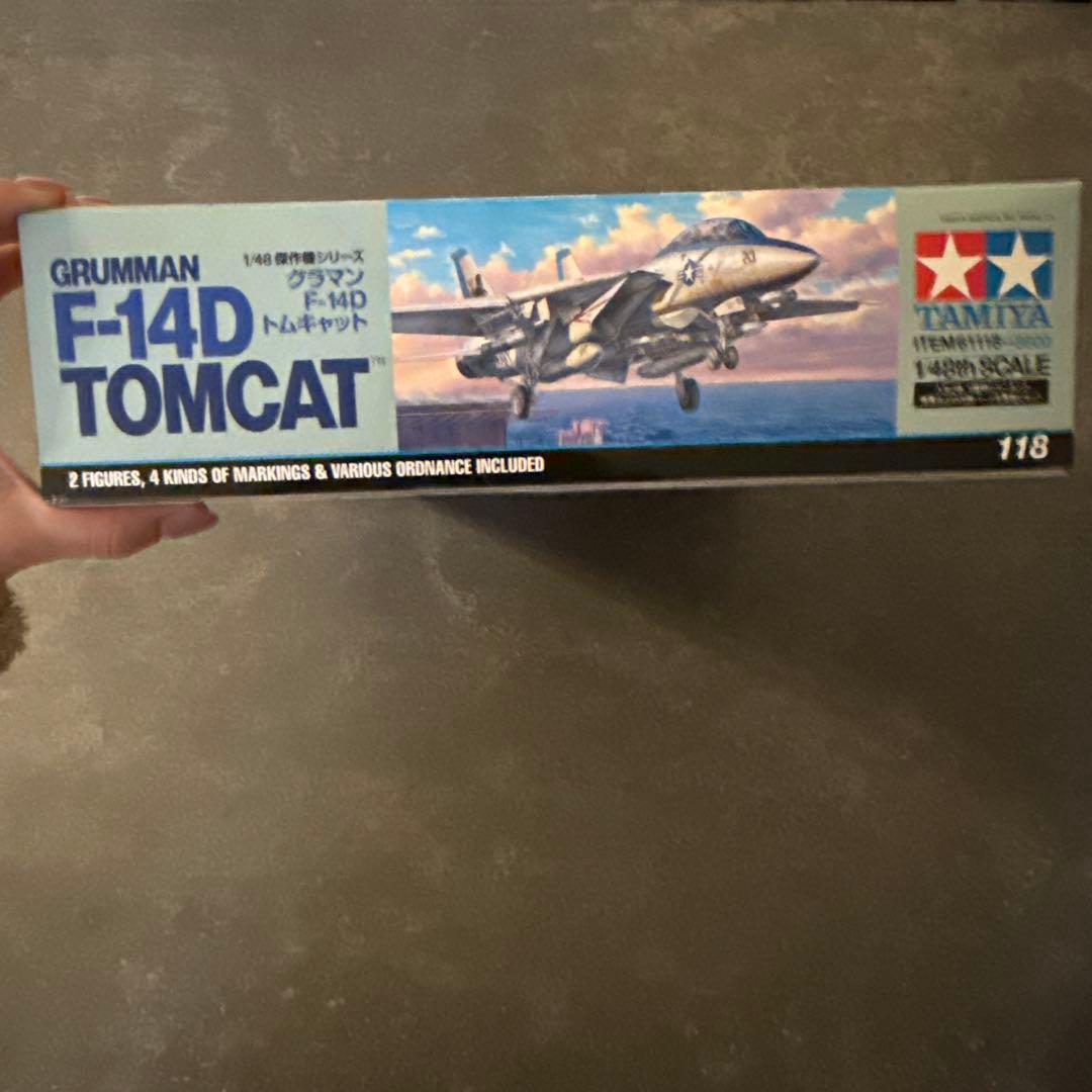 【新品未組立】タミヤ グラマン F-14D トムキャット