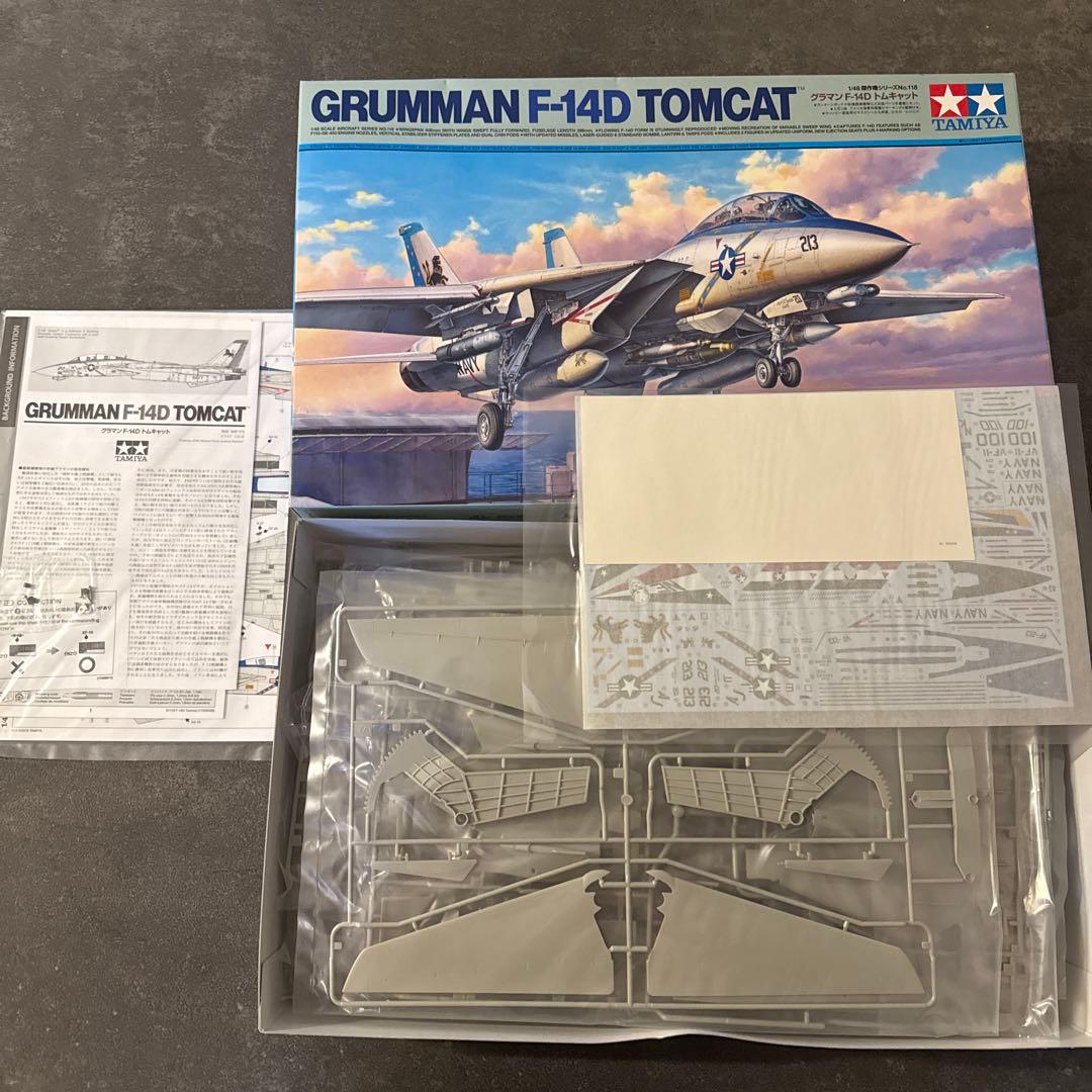 【新品未組立】タミヤ グラマン F-14D トムキャット