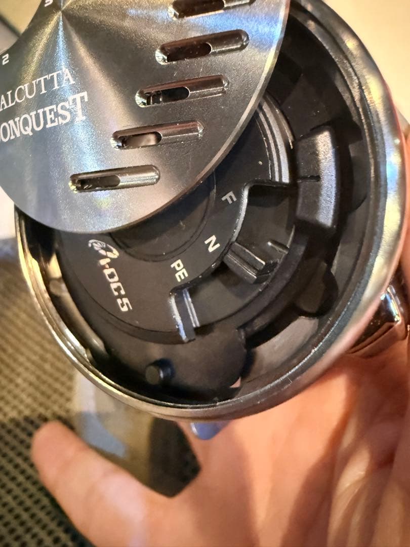 20カルカッタコンクエスト200DC HG 未使用　バック携帯はありですが未使用