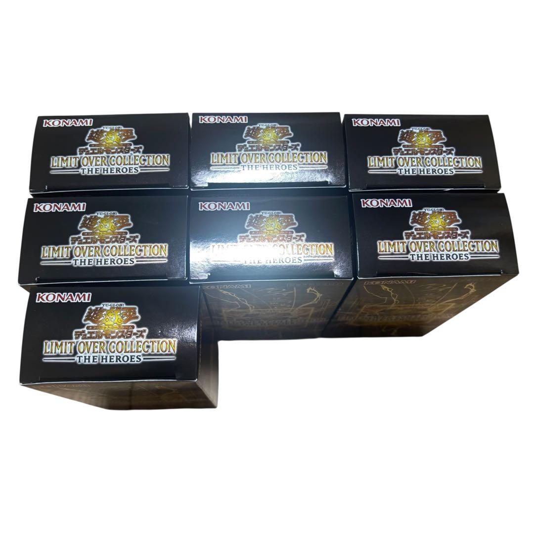 【新品未開封】遊戯王 リミットオーバーコレクション ヒーローズ 7BOX