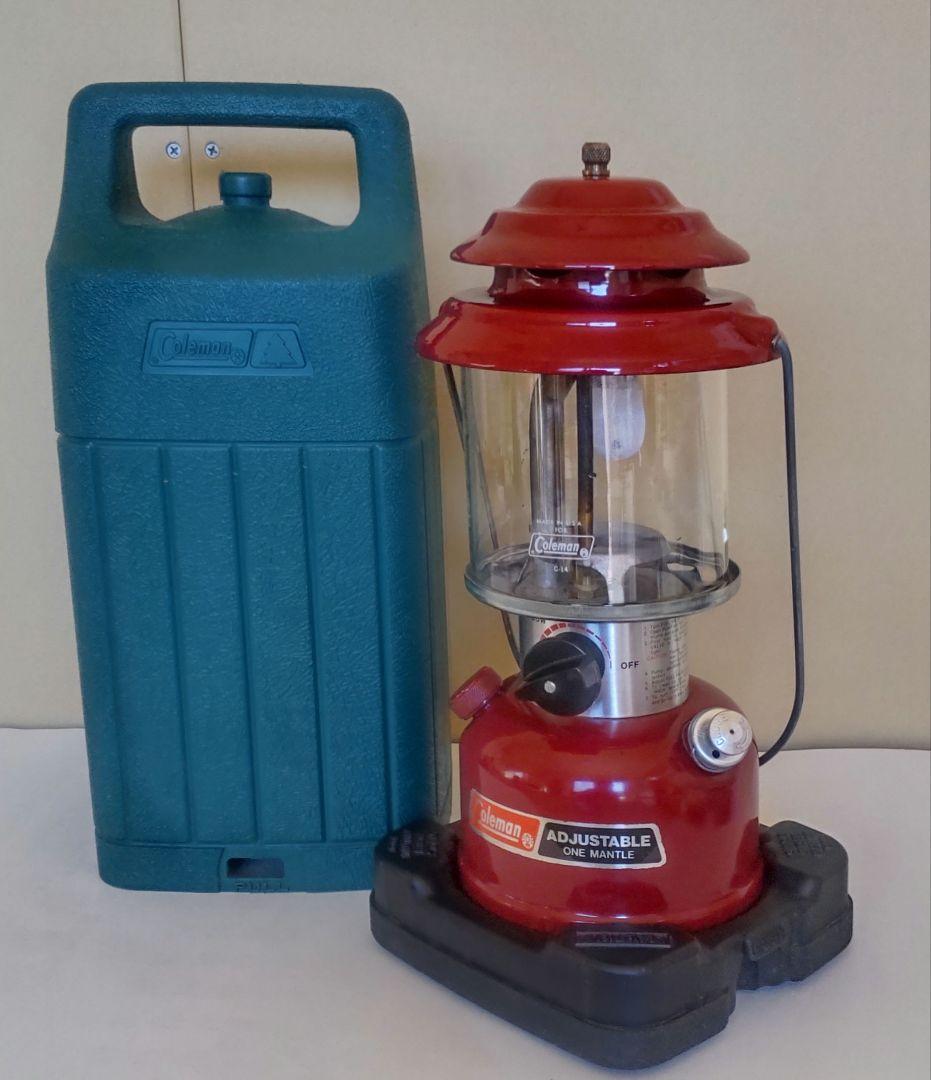 Colman Lantern クラシックオイルランタン 赤 286A703