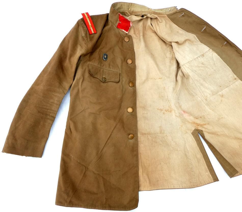 日本軍 昭五式型 在郷服 制服 日章旗