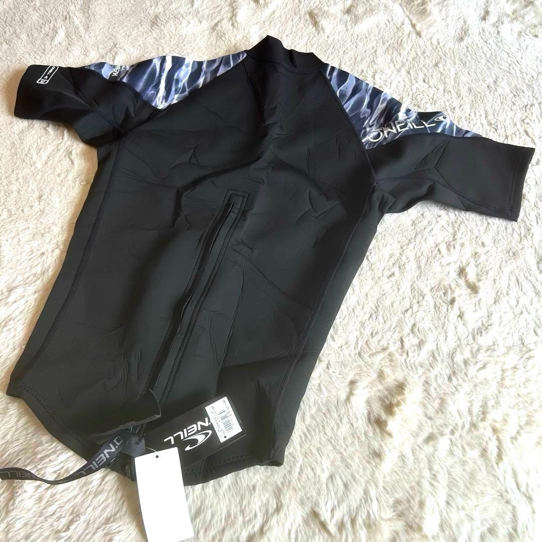 新品　タグ付　未使用　O'Neill オニール　タッパー　半袖ウェット　ブラック