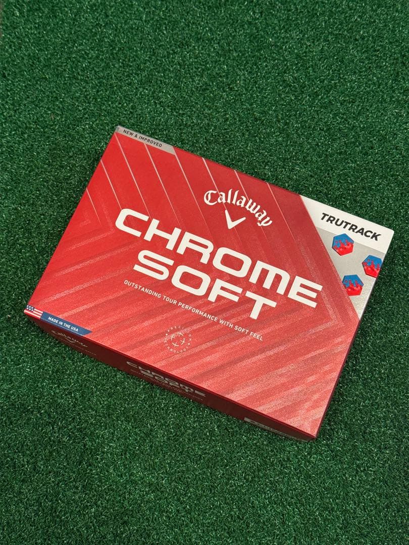 Callaway クロムソフト トゥルートラック 白 ゴルフボール