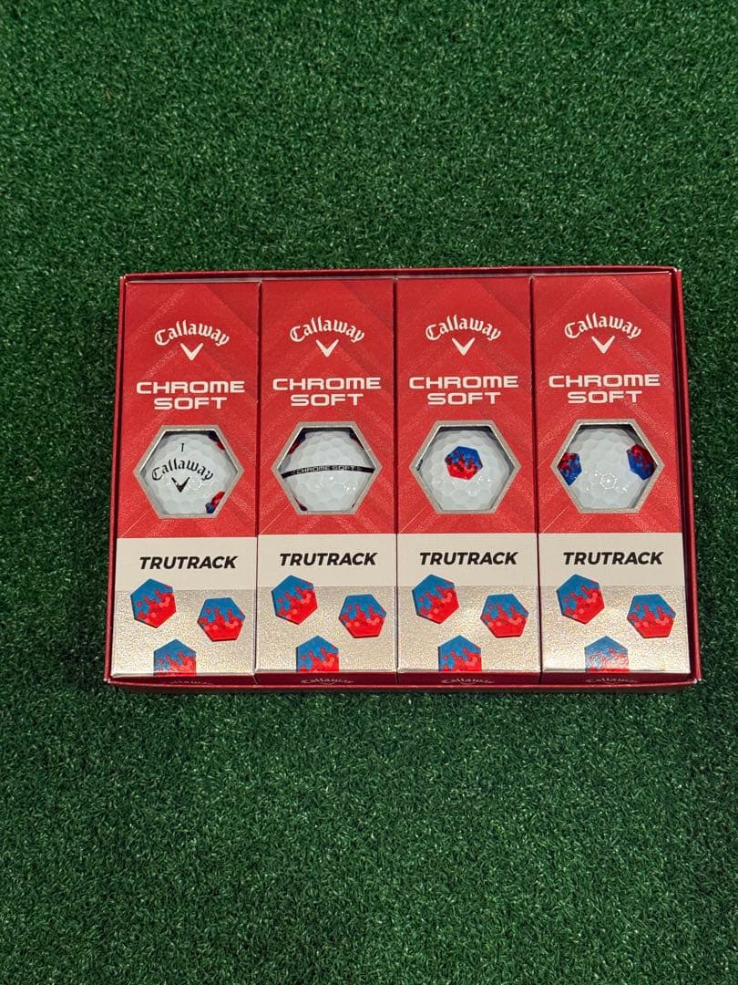 Callaway クロムソフト トゥルートラック 白 ゴルフボール