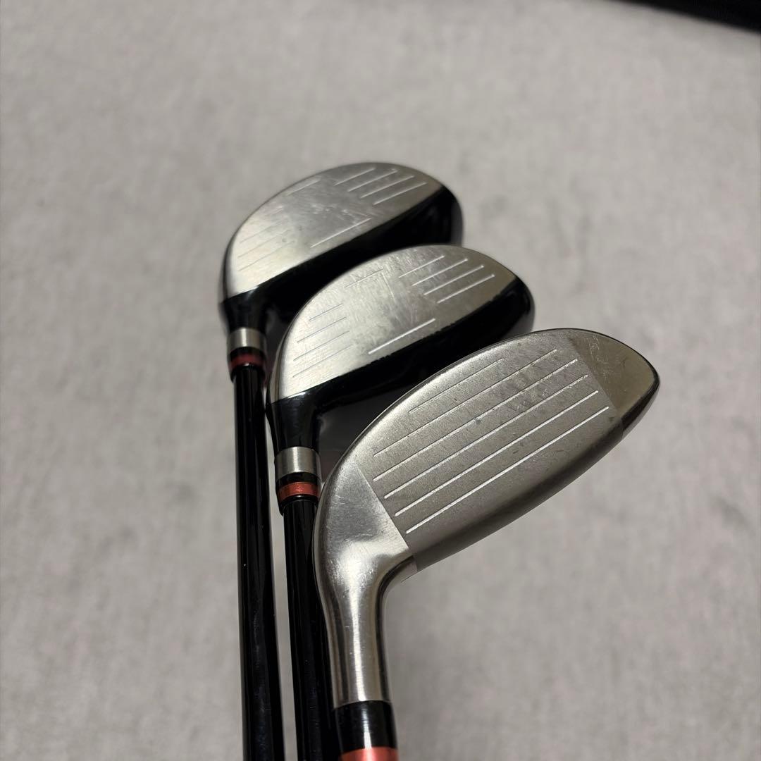 【レディース】ミズノJPX ウッド3セット　4w 9w 6ut a25 Ｌ