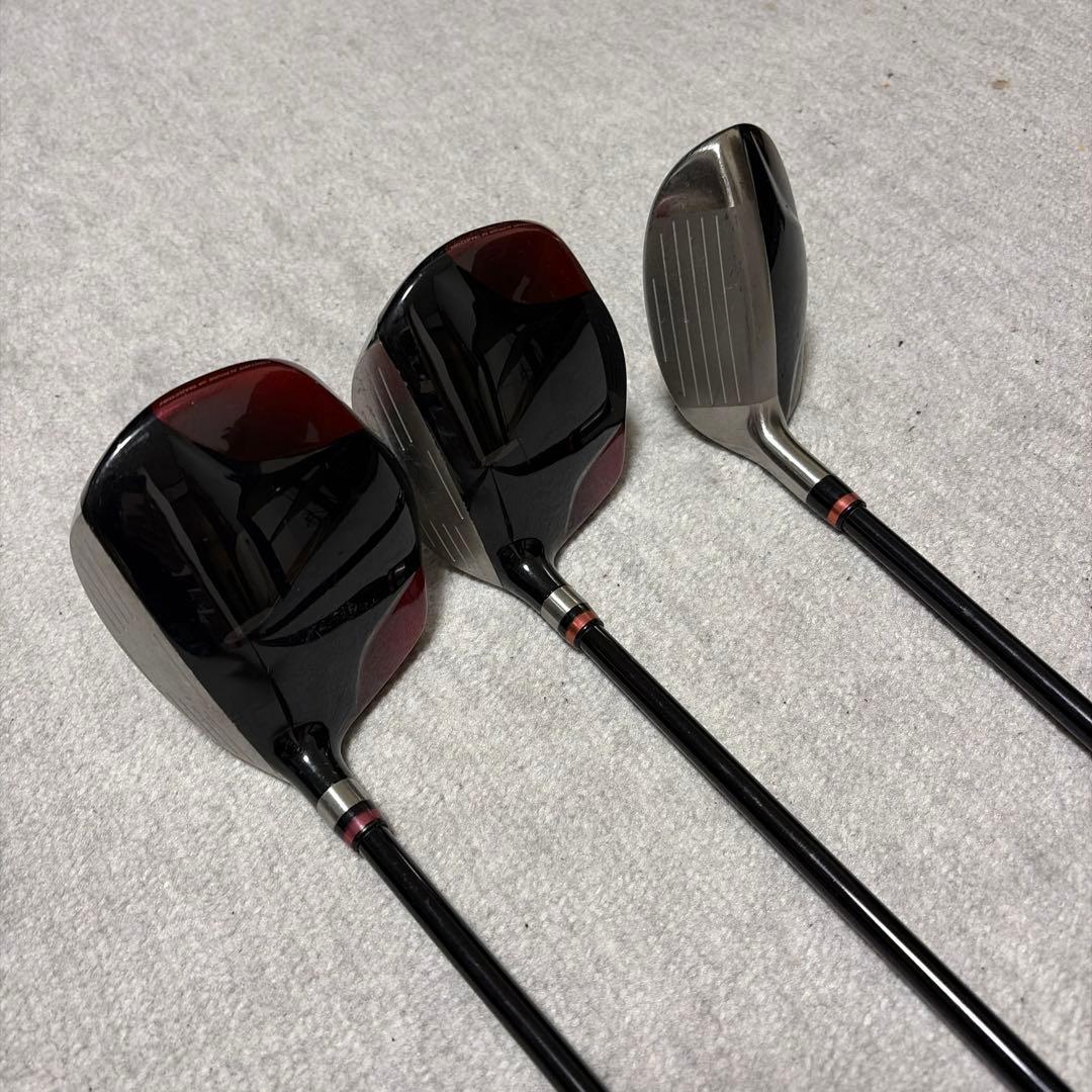 【レディース】ミズノJPX ウッド3セット　4w 9w 6ut a25 Ｌ