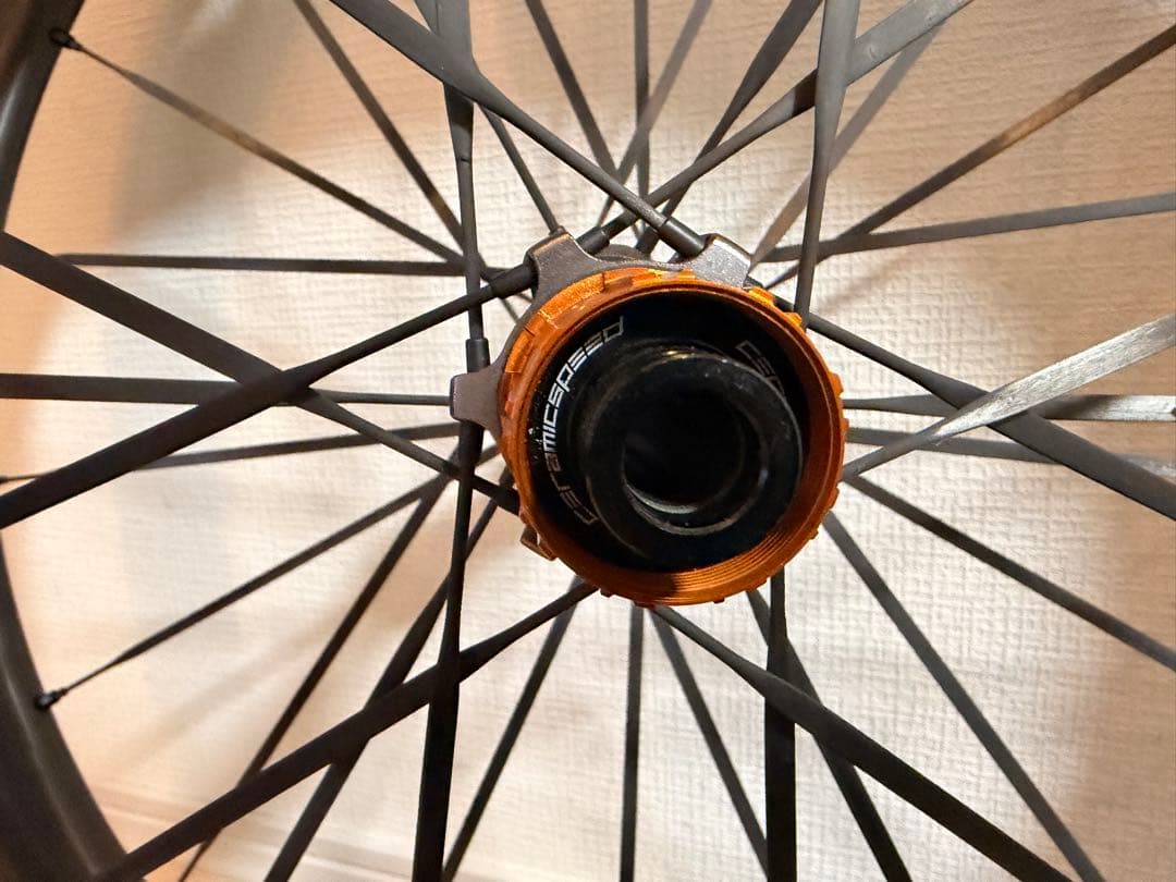 FARSPORTS evo s5セラミックスピード　カーボンホイール　美品