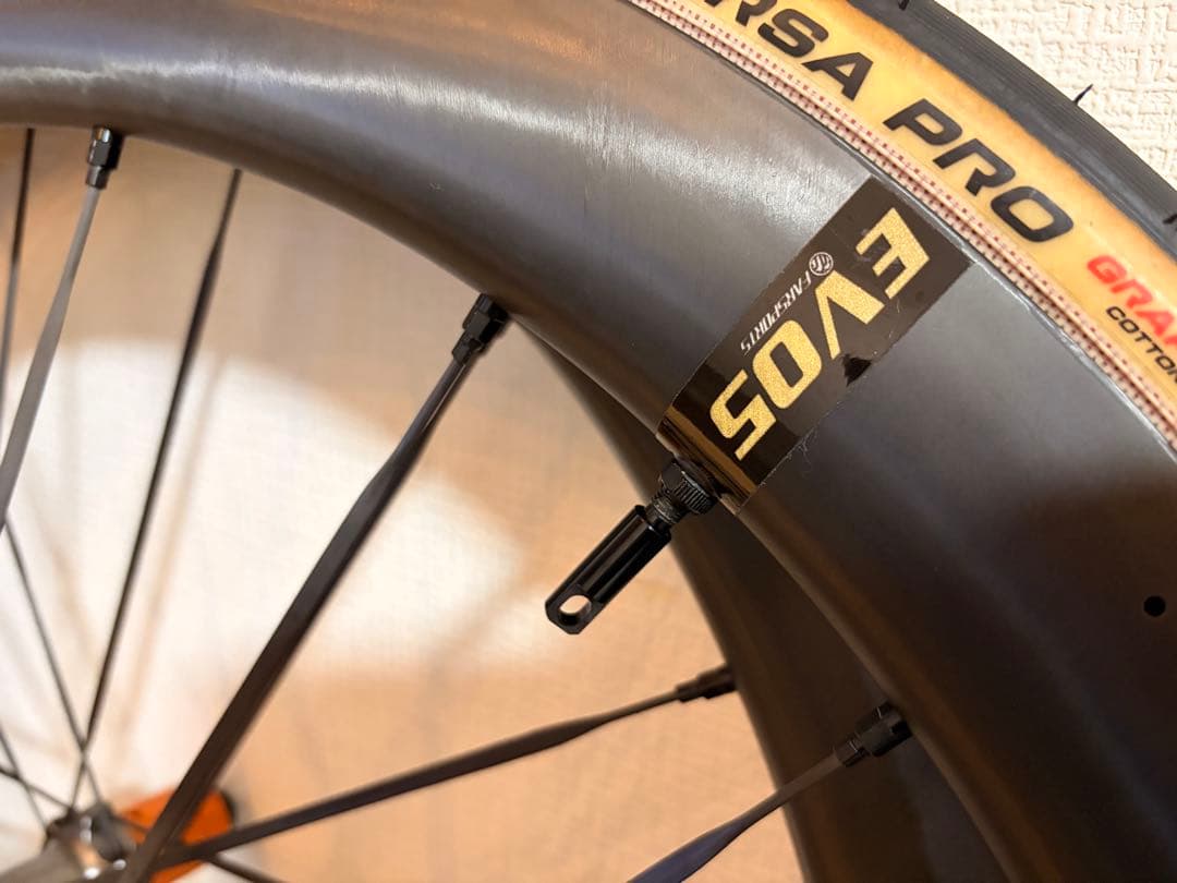 FARSPORTS evo s5セラミックスピード　カーボンホイール　美品
