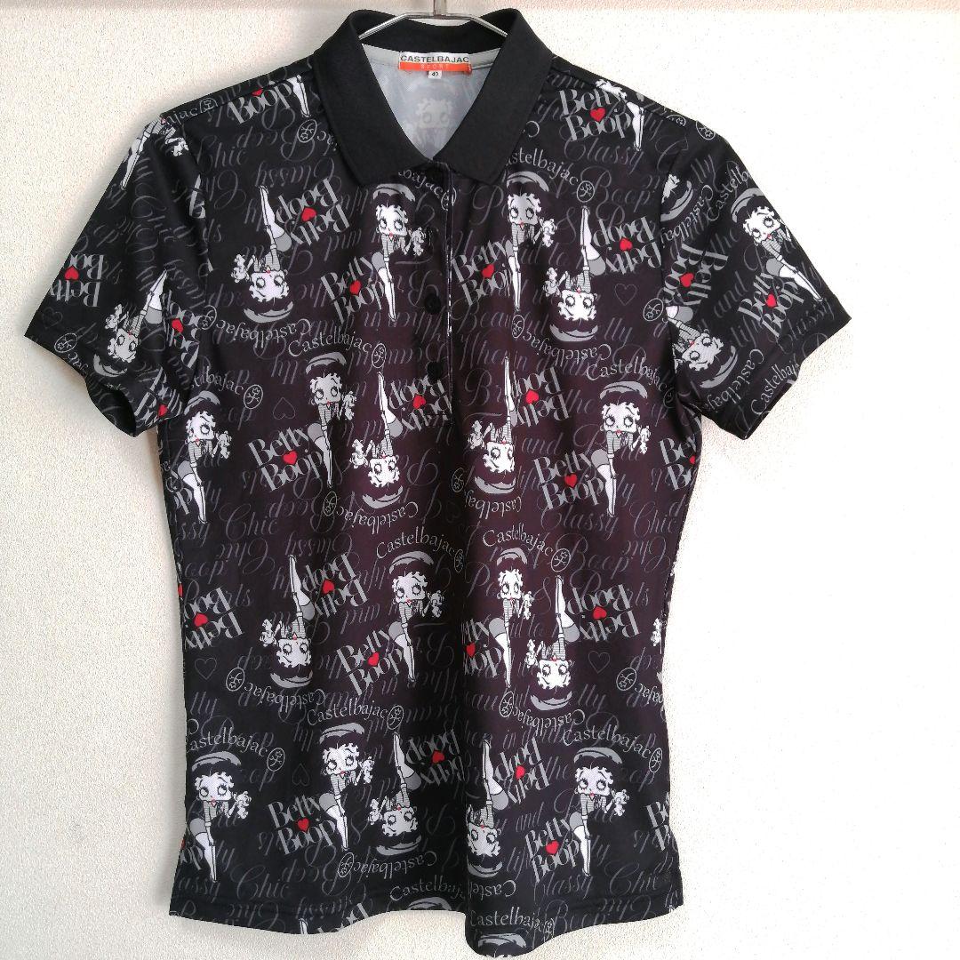 美品　CASTELBAJAC　Betty Boop　ゴルフ　ポロシャツ　半袖