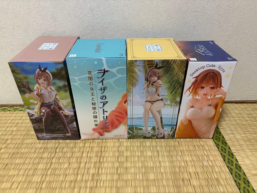 ライザのアトリエ ぬーどるストッパー フィギュア ライザ 4個