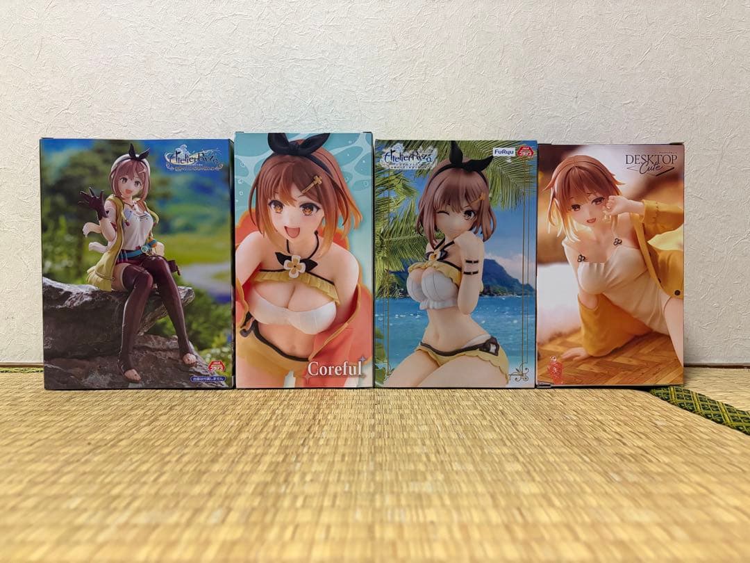 ライザのアトリエ ぬーどるストッパー フィギュア ライザ 4個