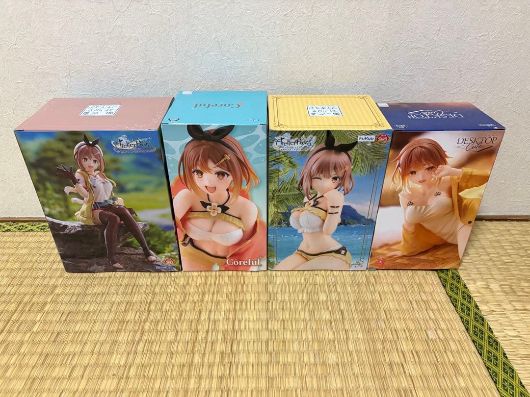 ライザのアトリエ ぬーどるストッパー フィギュア ライザ 4個