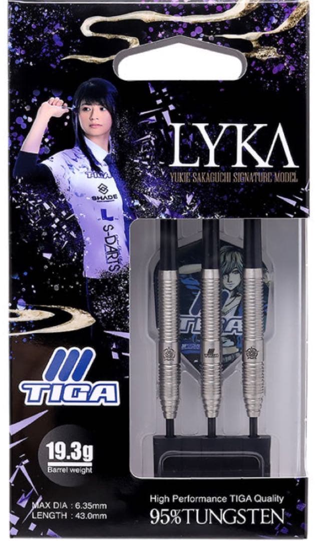 【新品未使用】リュカ　スティールダーツ　坂口優希恵選手