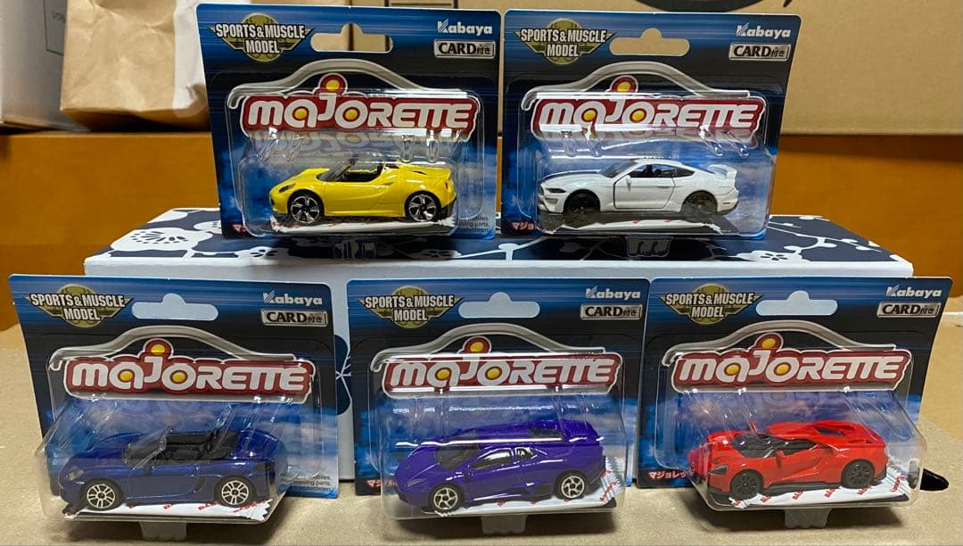 新品未開封　マジョレット　ミニカー　スポーツ＆マッスル　20台セット