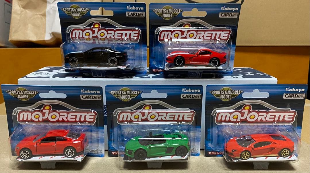 新品未開封　マジョレット　ミニカー　スポーツ＆マッスル　20台セット