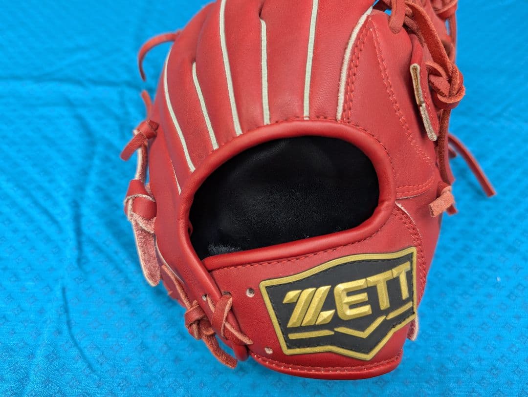 ZETT 少年ソフトボール用右投げ赤