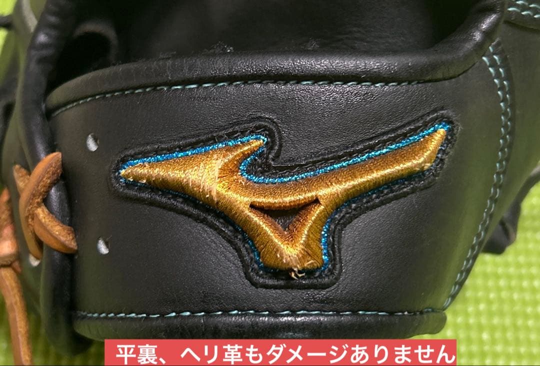 美品　ミズノプロ　硬式用　外野手　限定ラベル　久保田スラッガー　ゼット　ZETT