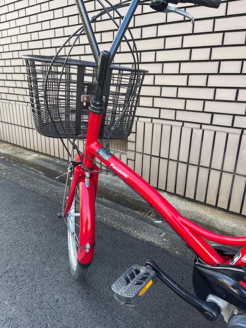 新品バッテリー8.9ahミニパナソニック電動アシスト自転車20インチ